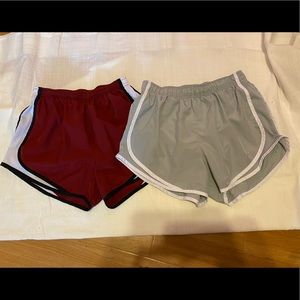 Nike tempo shorts, 2 pairs